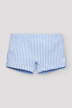 Bañador bóxer bebé rayas azules con textura<Ysabel Mora Hot