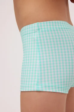 Bañador bóxer niño estampado vichy<Ysabel Mora Sale