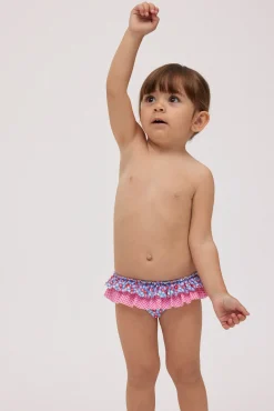 Bañador culetín bebé pequeñas flores<Ysabel Mora