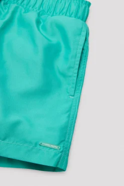 Bañador niño corto liso verde<Ysabel Mora Online