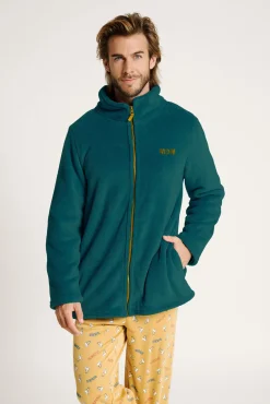 Bata corta hombre verde con cremallera | MUYDEMI<Ysabel Mora Hot