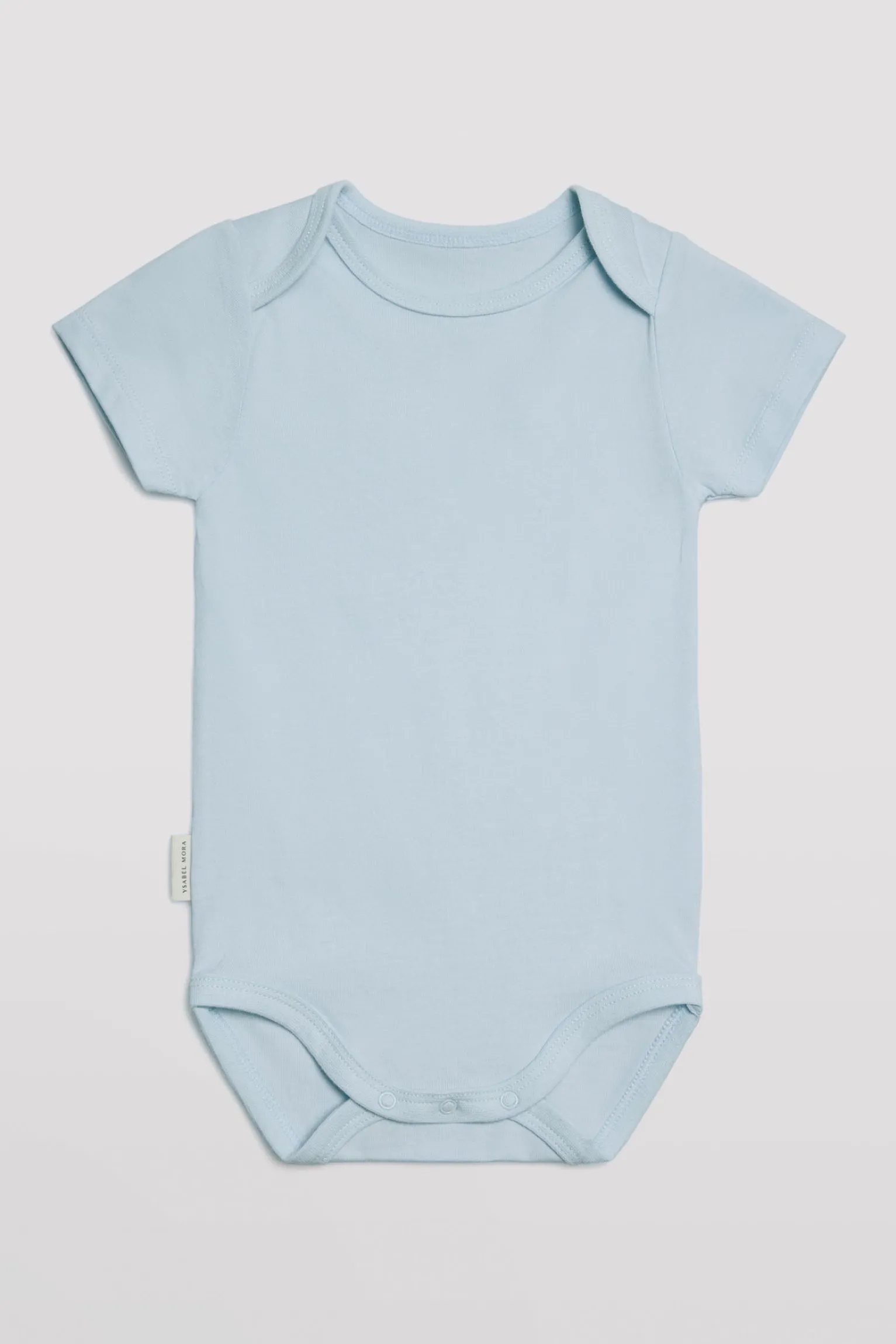 Body bebé básico manga corta solapas<Ysabel Mora New