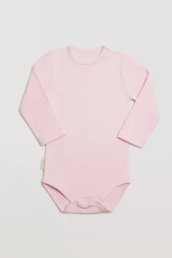 Body bebé básico manga larga rosa<Ysabel Mora New
