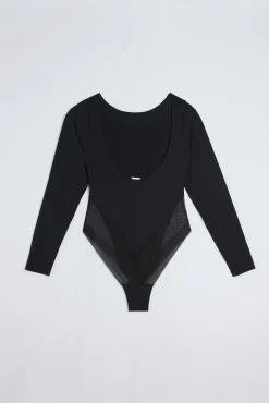 Body manga larga espalda descubierta<Ysabel Mora