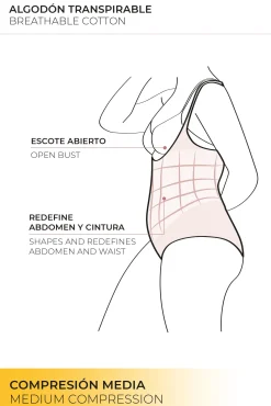 Body-up reductor de algodón nude<Ysabel Mora Outlet