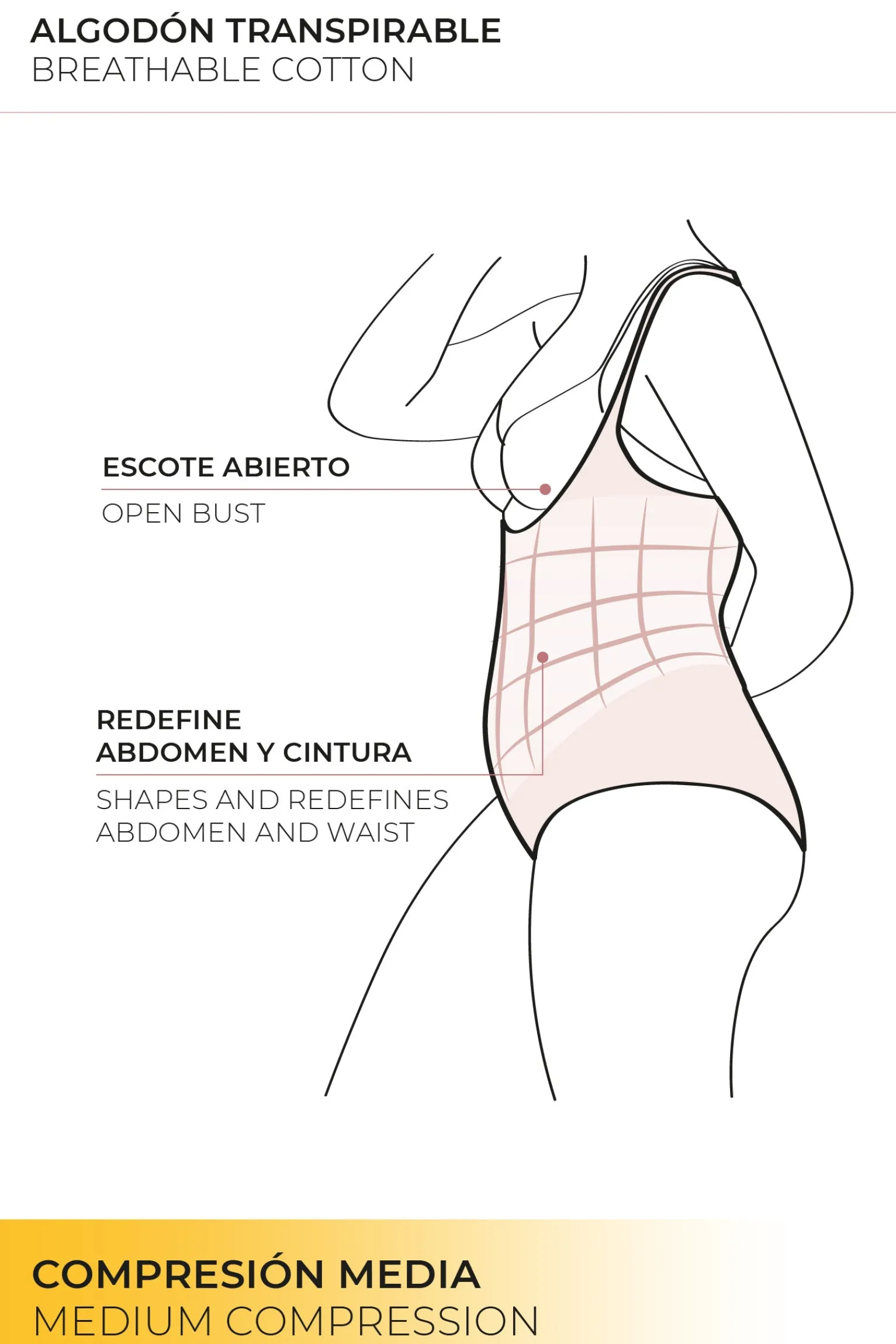 Body-up reductor de algodón<Ysabel Mora Discount