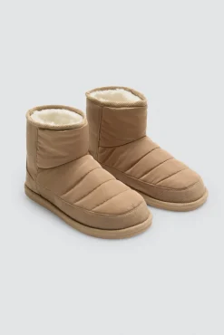 Botas de casa acolchada con forro de pelo<Ysabel Mora Outlet
