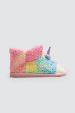 Botas de casa infantil unicornio detalles 3D<Ysabel Mora Sale