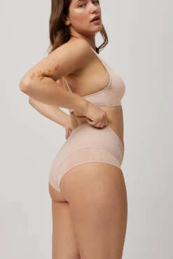 Braga alta con tul<Ysabel Mora Sale