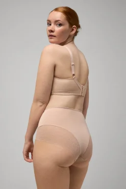 Braga alta de control detalles encaje<Ysabel Mora New