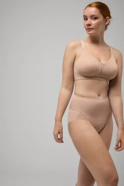 Braga alta de control detalles encaje<Ysabel Mora New