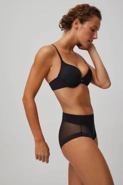 Braga alta de tul negro<Ysabel Mora Hot