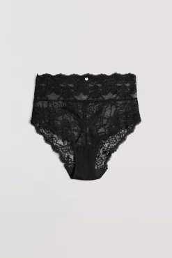 Braga alta encaje negro<Ysabel Mora New