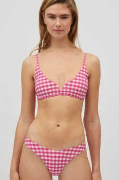 Braga bikini brasileña vichy con textura<Ysabel Mora Clearance