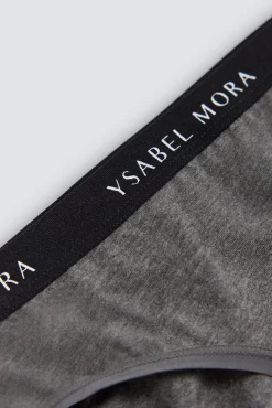 Braga juvenil algodón gris<Ysabel Mora