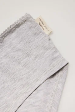 Braga midi algodón orgánico gris<Ysabel Mora Clearance