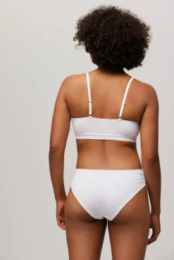 Braga midi algodón orgánico blanca<Ysabel Mora Best