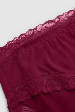 Braga midi detalles encaje<Ysabel Mora