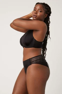 Braga midi invisible con encaje<Ysabel Mora Discount