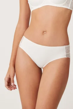 Braga midi invisible con encaje marfil<Ysabel Mora Hot