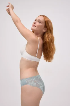 Braga mini algodón con encaje<Ysabel Mora New