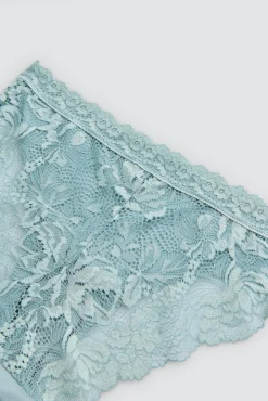 Braga mini algodón con encaje<Ysabel Mora New