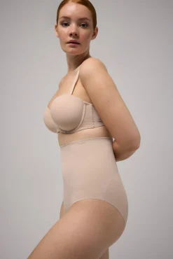 Braga reductora alta láser compresión media nude<Ysabel Mora