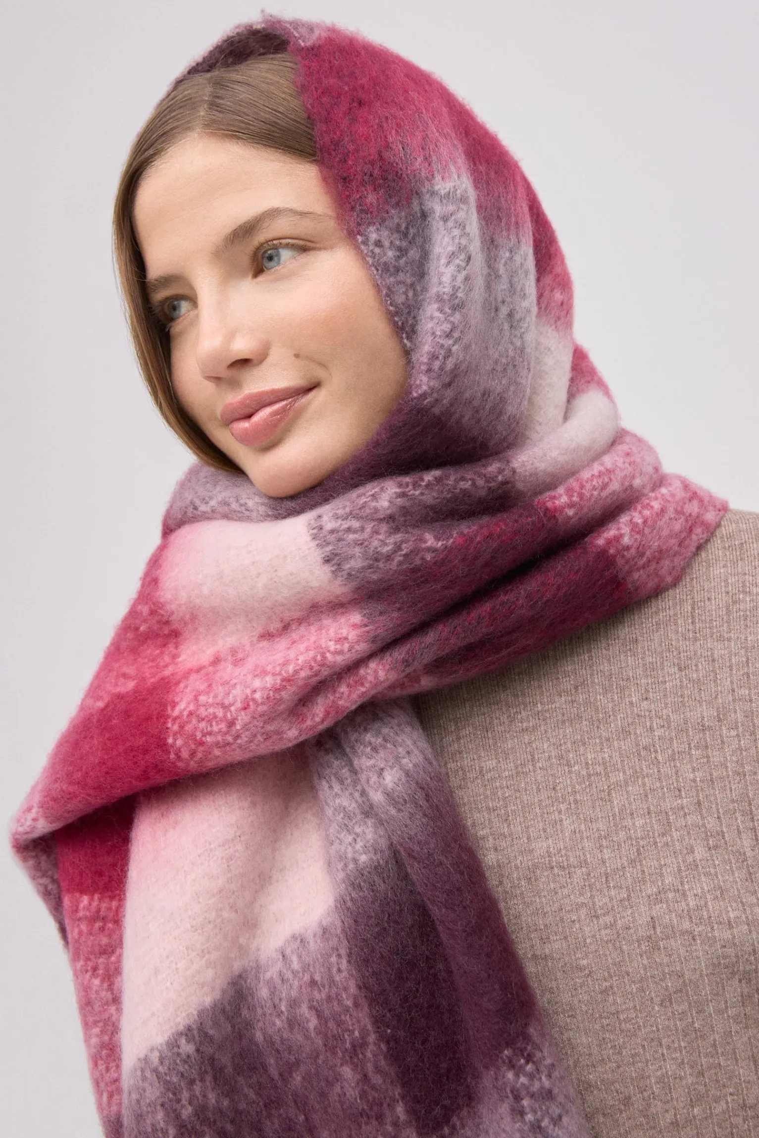 Bufanda cuadros<Ysabel Mora Clearance