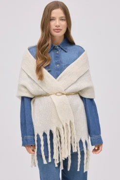 Bufanda lisa beige<Ysabel Mora Hot