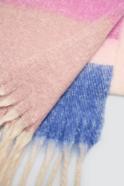 Bufanda rayas rosa<Ysabel Mora New