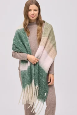 Bufanda rayas verde<Ysabel Mora New