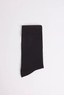 Calcetines básicos algodón largos negro<Ysabel Mora Clearance