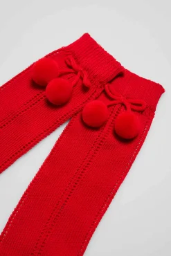 Calcetines calados largos infantiles<Ysabel Mora Online