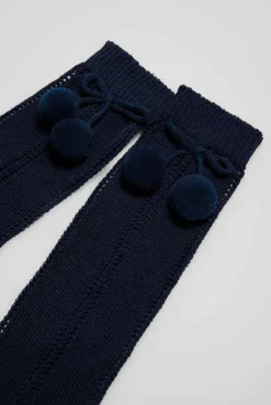 Calcetines calados largos infantiles<Ysabel Mora Discount