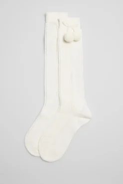 Calcetines calados largos infantiles<Ysabel Mora Online