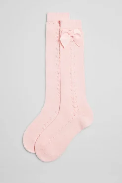 Calcetines calados largos infantiles<Ysabel Mora Online