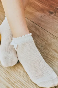 Calcetines infantiles de ceremonia con lazo s<Ysabel Mora Discount