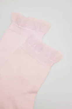 Calcetines infantiles de ceremonia puño con detalles<Ysabel Mora Discount