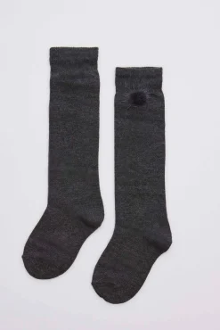 Calcetines largos marengo<Ysabel Mora Online