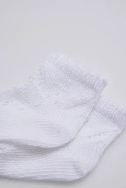 Calcetines perlé recién nacido<Ysabel Mora Online