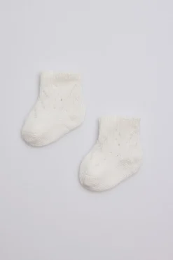 Calcetines perlé recién nacido<Ysabel Mora