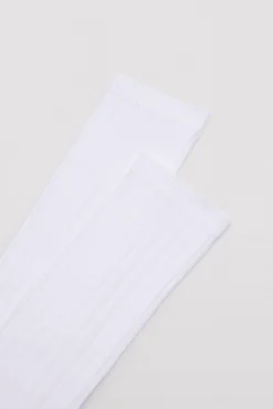 Calcetín infantil largo canalé<Ysabel Mora Outlet