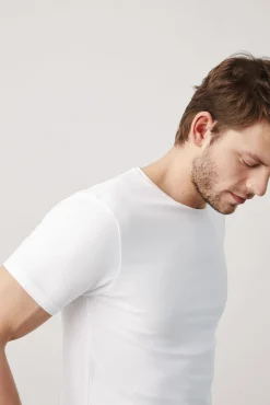 Camiseta interior manga corta algodón<Ysabel Mora Hot