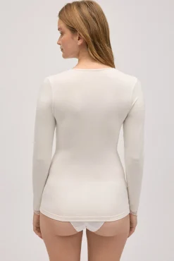 Camiseta interior manga larga bambú<Ysabel Mora Outlet
