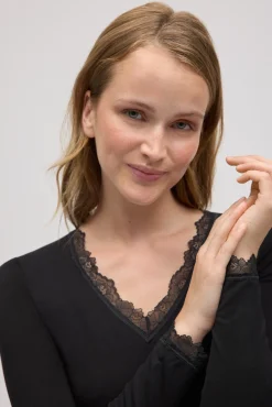 Camiseta interior manga larga bambú<Ysabel Mora Discount