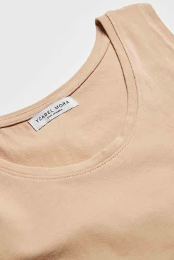 Camiseta interior tirante ancho algodón<Ysabel Mora