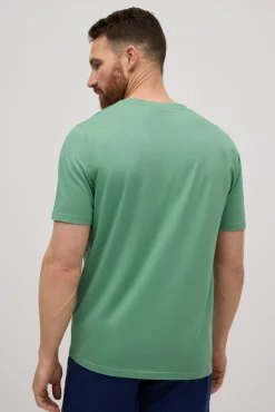 Camiseta manga corta estampada Summer verde<Ysabel Mora Clearance