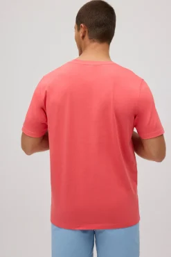 Camiseta manga corta estampada Summer coral<Ysabel Mora Discount