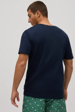 Camiseta manga corta estampada barco<Ysabel Mora Clearance