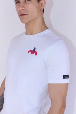 Camiseta manga corta estampado tiburón Sockarrats<Ysabel Mora Discount